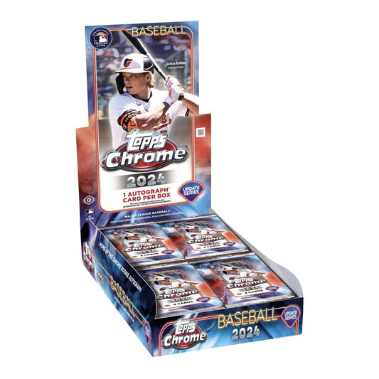 2024 Topps Chrome Update MLB Hobby Box. See Details!