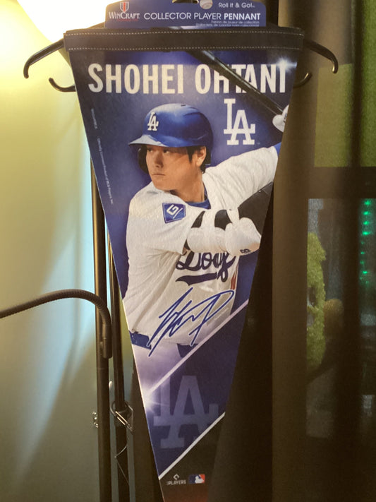 WinCraft Collector Player Pennant Shohei Ohtani 12" X 30". New. LA Dodgers!