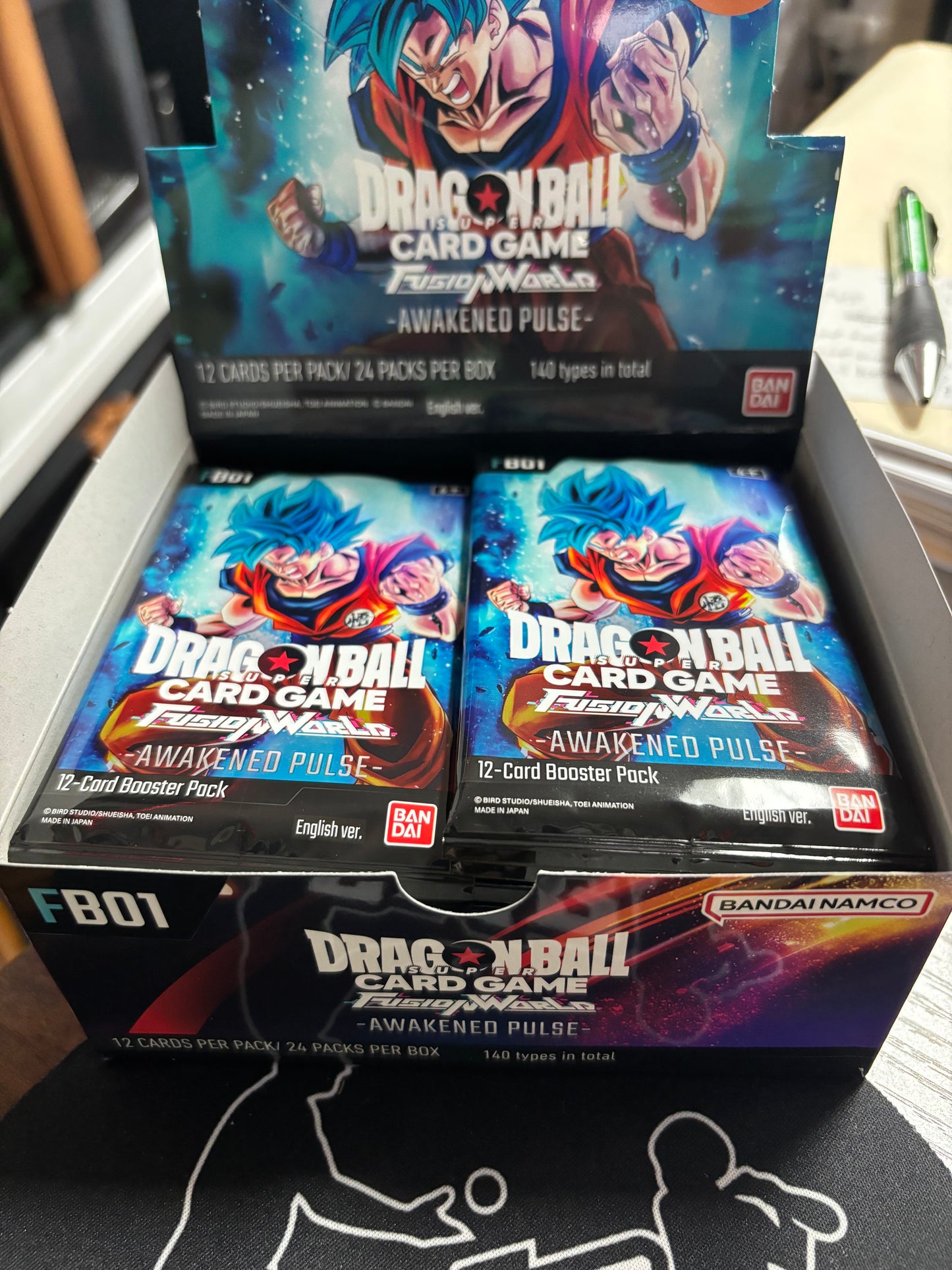 2024 Bandai Dragon Ball Super Card Game Fusion World Awakened Pulse! Booster Pack. New.