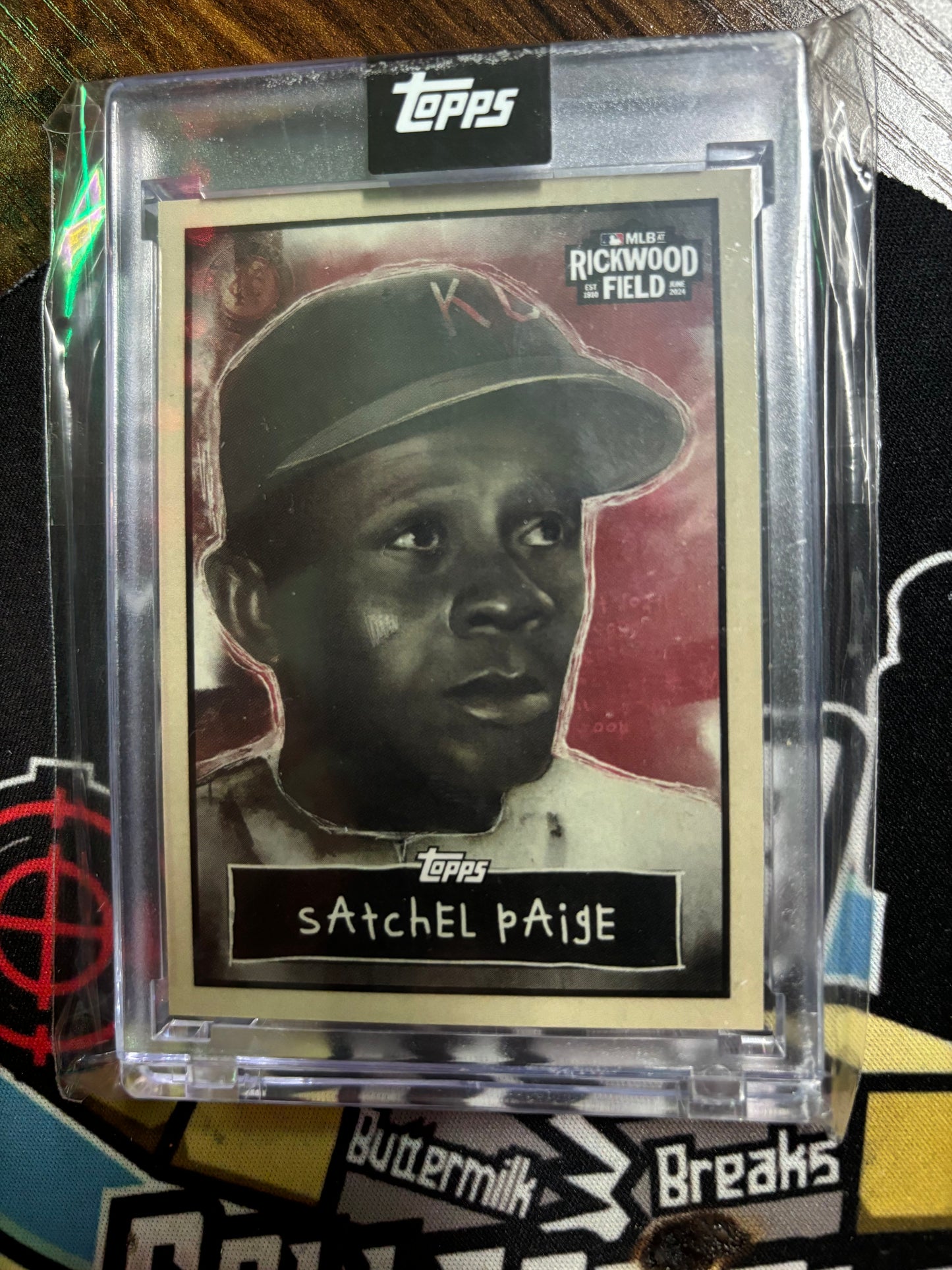 2024 Topps MLB Rockwood Field Satchel Paige #RW1!