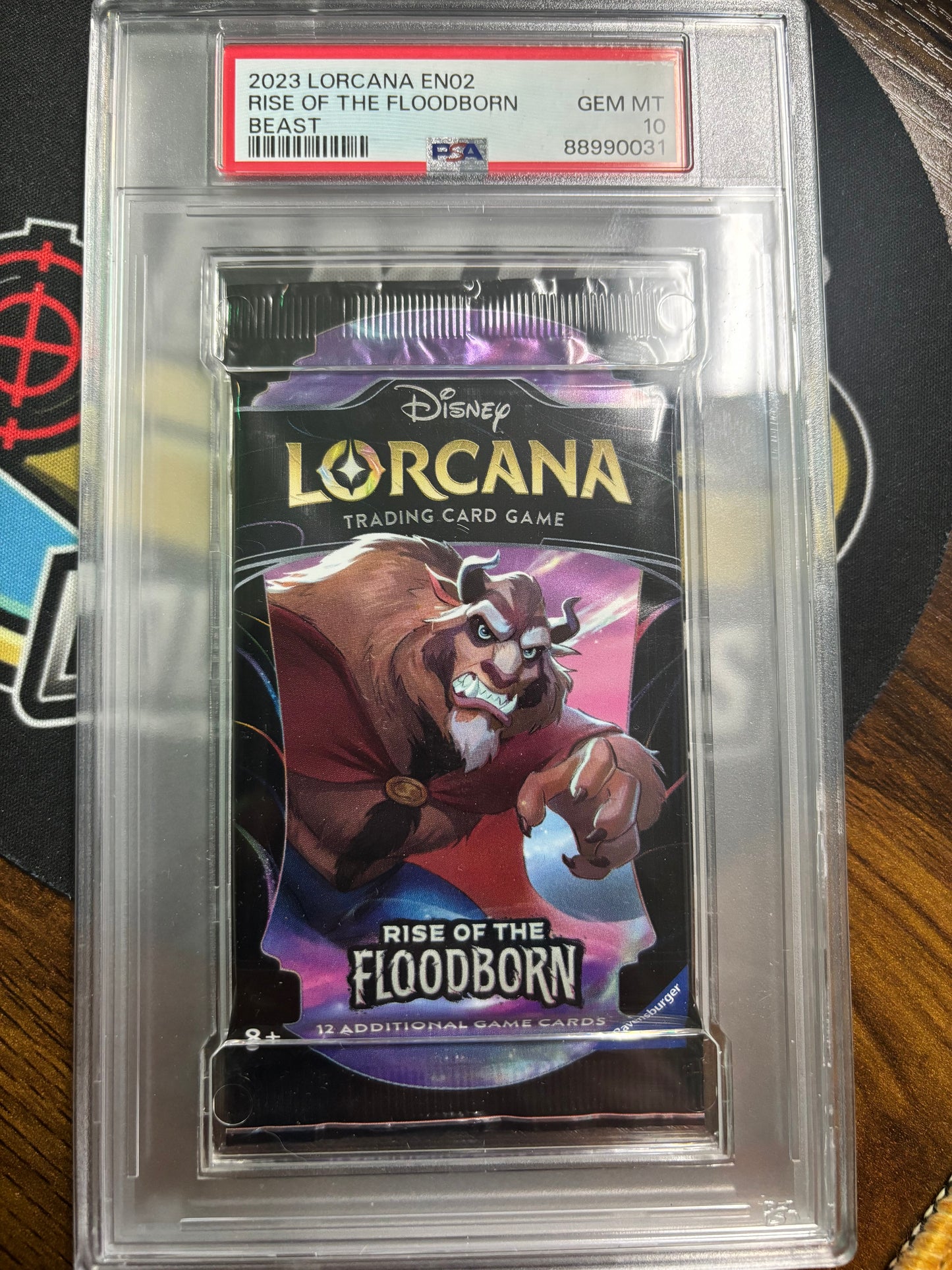 Disney Lorcana Rise of the Floodborn PSA Graded 3 pack Bundle! PSA!