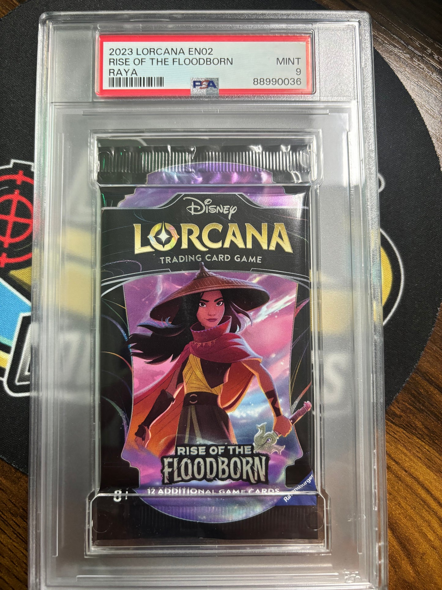 Disney Lorcana Rise of the Floodborn PSA Graded 3 pack Bundle! PSA!