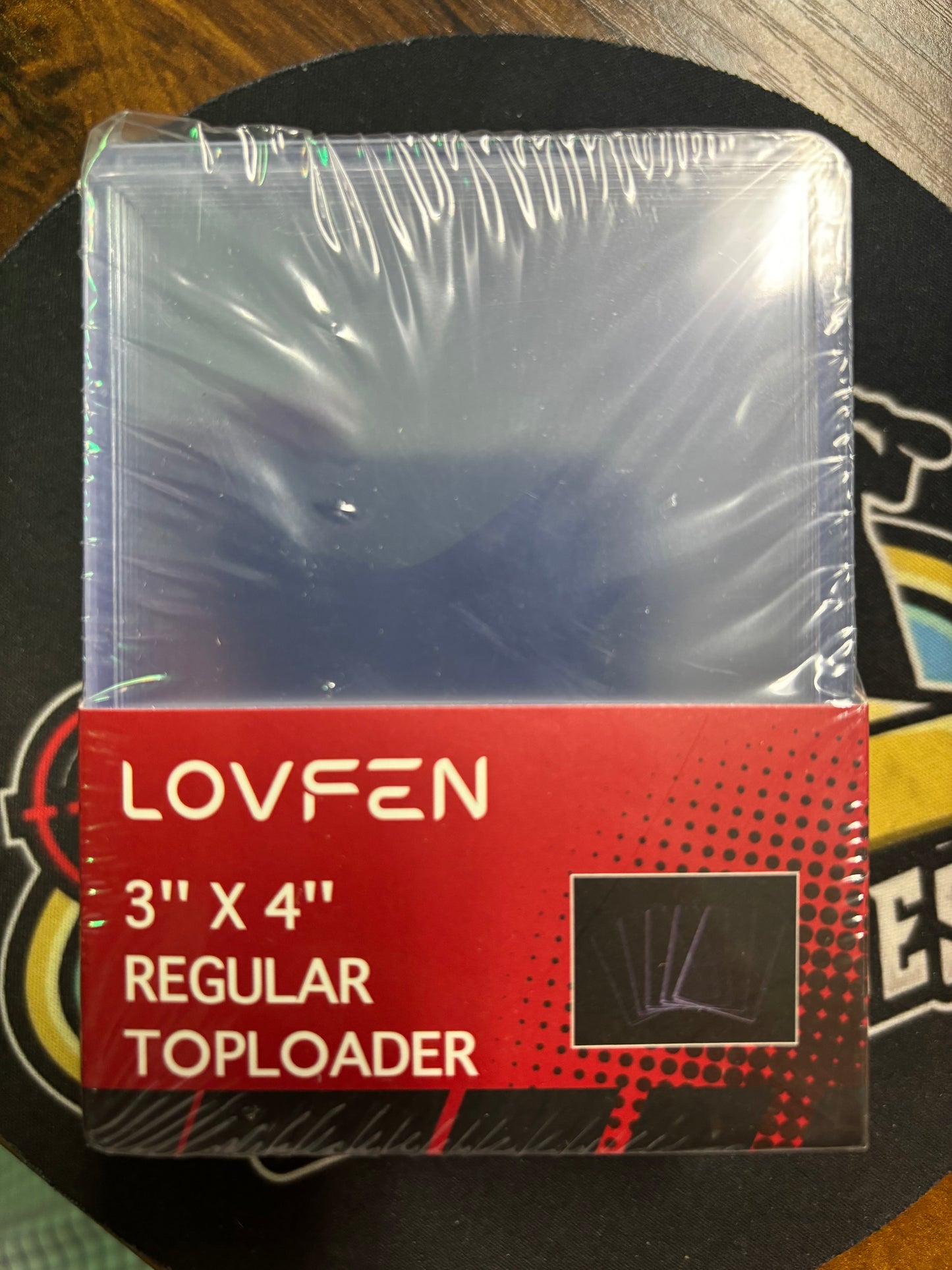 Top Loaders LOVFEN Brand 3x4in Regular 35pt. New. 25 pack.