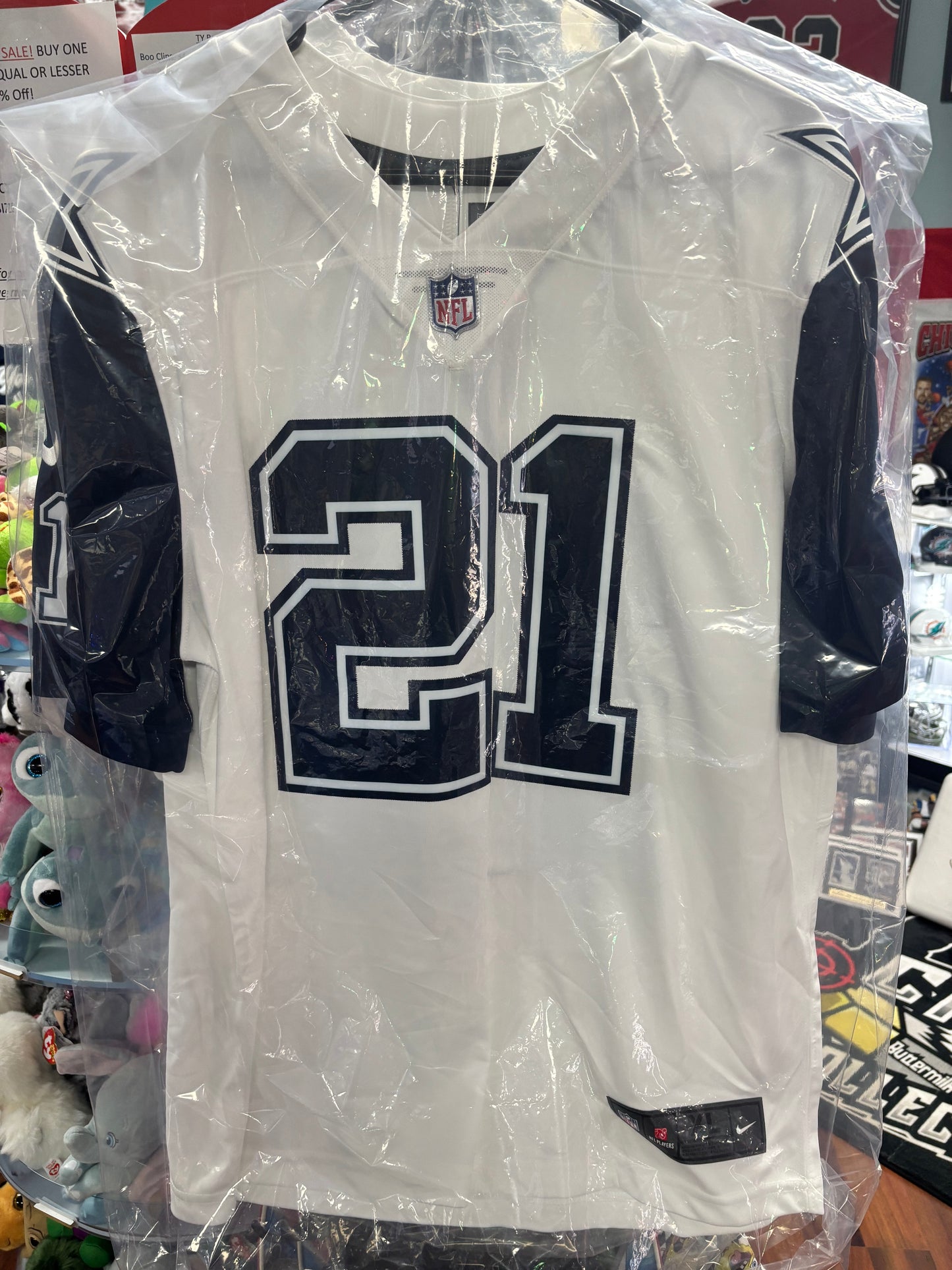 Ezekiel Elliott Nike Dallas Cowboys Color Rush Vapor Limited Jersey