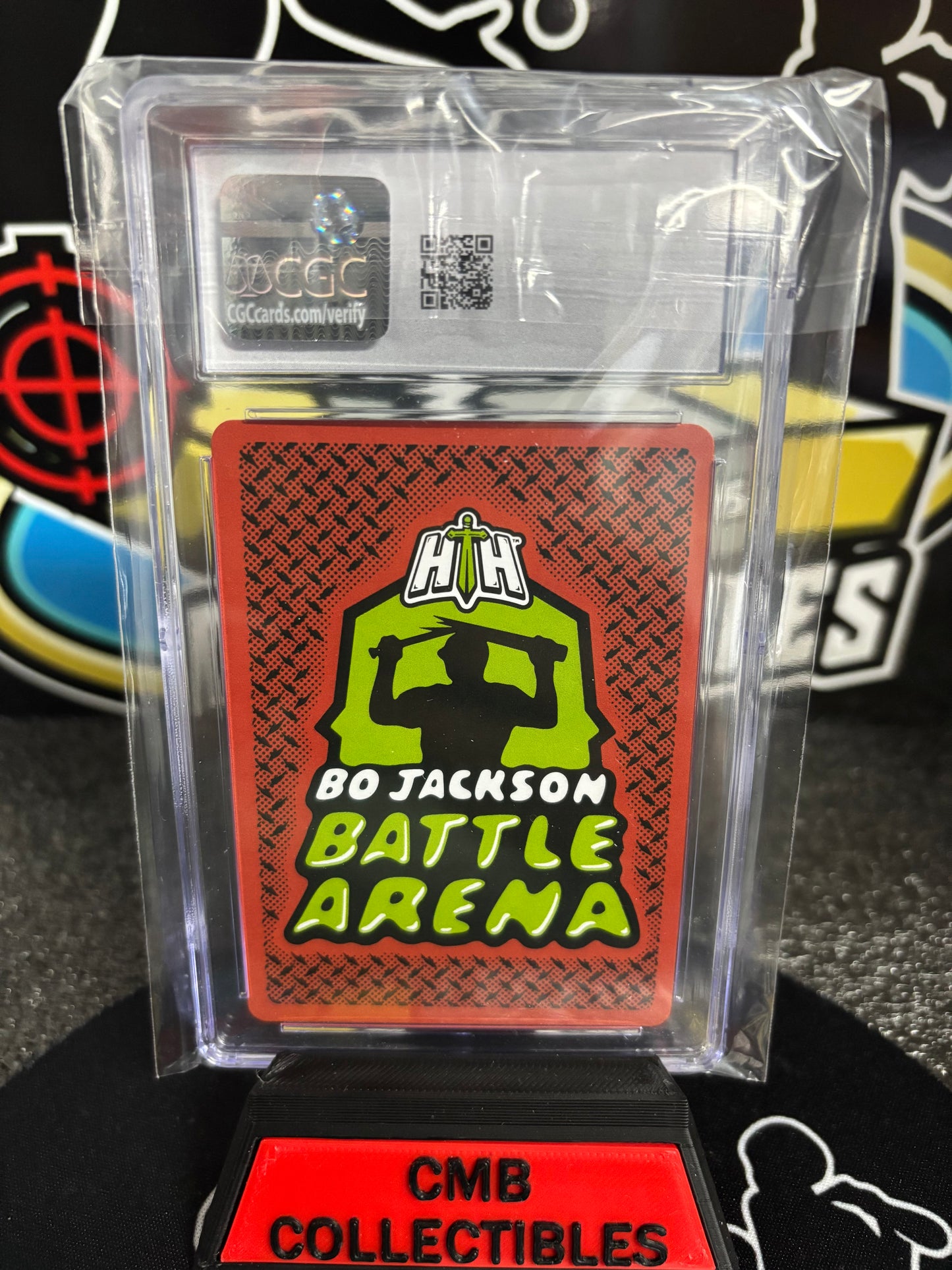 2024 Bo Jackson Battle Arena Shrouded! First Edition Battle foil. Alpha Edition BF-30! CGC Graded 9!&nbsp;