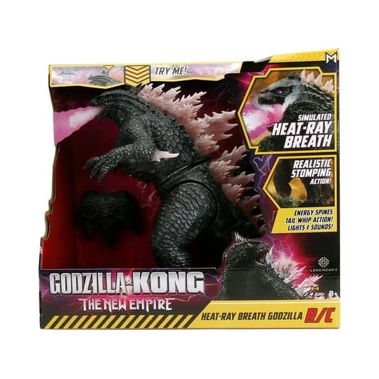 Godzilla X Kong The New Empire Heat-Ray Breath Godzilla R/C. New!