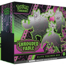 Pokemon TCG: Scarlet & Violet 6.5 - Shrouded Fable Elite Trainer Box.