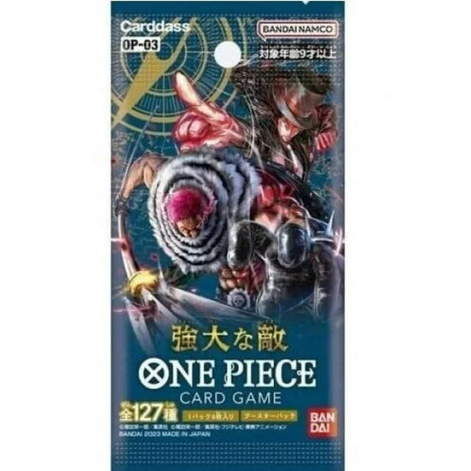 ONE PIECE TCG: Mighty Enemies Booster pack OP-03 (Japanese). New.