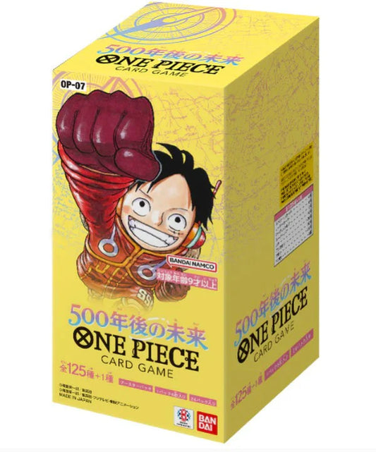 One Piece Japanese OP-07 The Future 500 Years From Now. Booster Box!