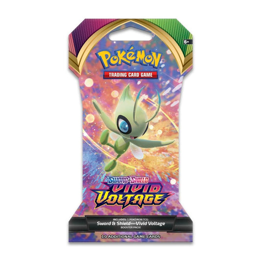 Pokemon Vivid Voltage Sleeved Booster Pack. New. 10 cards.