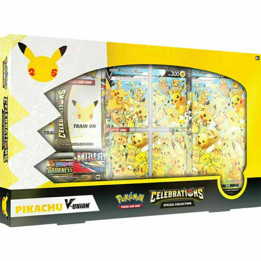 Pokemon TCG Celebration Pikachu V-Union Box