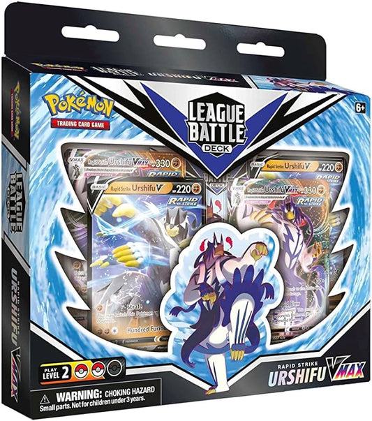 Pokemon TCG League Battle Deck Rapid Strike Urshifu VMax Box