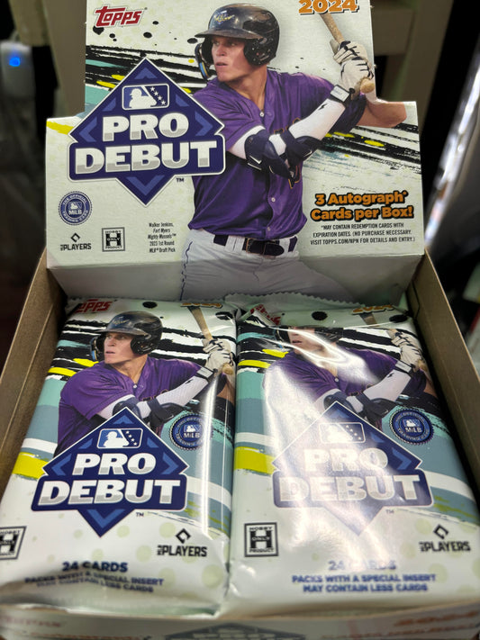 2024 Topps Baseball Pro Debut Jumbo Box Pack. New.