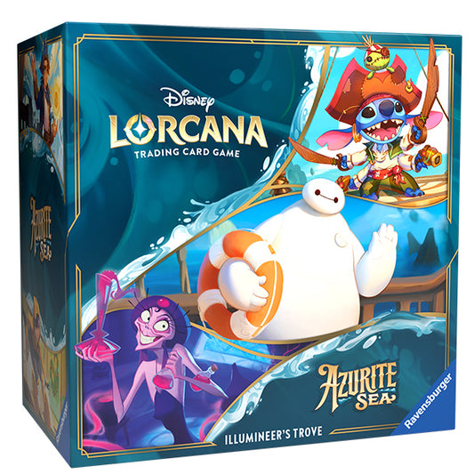 Disney Lorcana: Azurite Sea Illumineer's Trove. New.