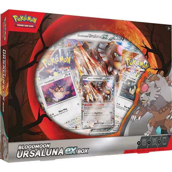 Pokemon TCG: Bloodmoon Ursaluna ex Box.