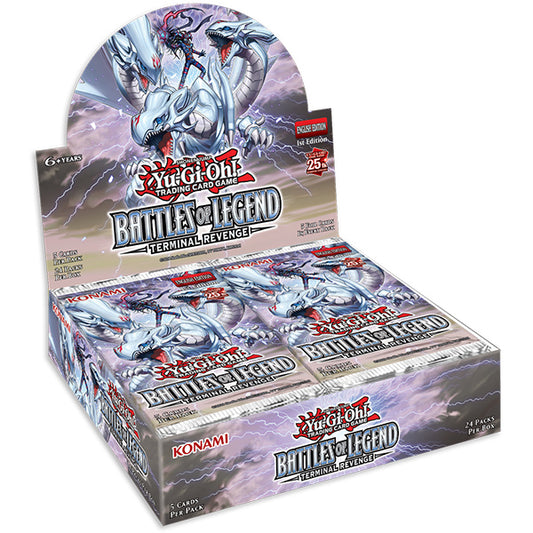 YUGIOH BATTLES OF LEGEND: TERMINAL REVENGE Booster Box.