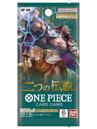 Japanese One Piece OP-08. Sealed and new booster pack.