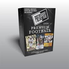 2024 Leaf Press Pass Premium Football Hobby Box. New. 5 Auto's and 6 Base Metal Cards!