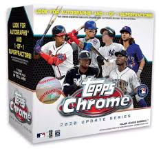 2020 Topps Chrome Update MLB Mega Box. New.