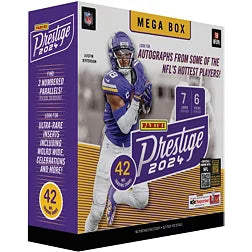 2024 Panini Prestige NFL Mega Box. New.