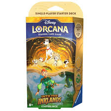 Disney Lorcana Into the Inklands Starter Deck Amber / Emerald. New.