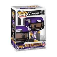 Funko Pop NFL Justin Jefferson #239! Minnesota Vikings! New!