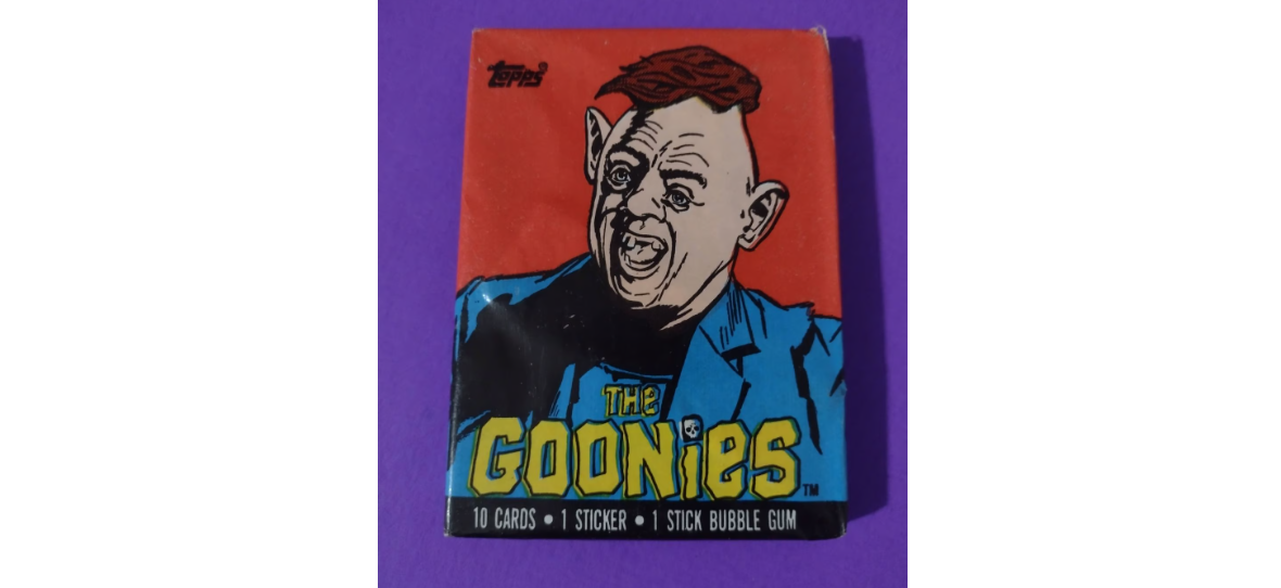 1985 Topps Goonies Unopened Wax Pack. New. Rare.