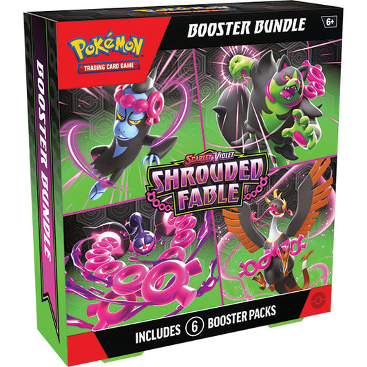 Pokemon TCG: Scarlet & Violet 6.5 Shrouded Fable- Booster Bundle. 6 booster packs.