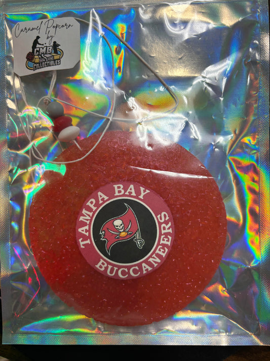 Freshie Carmel Popcorn by CMB Collectibles Tampa Bay Buccaneers!