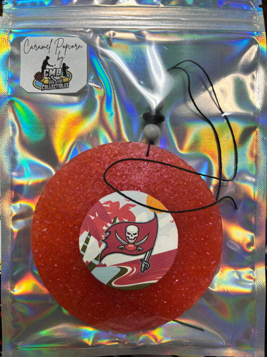 Freshie Carmel Popcorn by CMB Collectibles Tampa Bay Buccaneers!