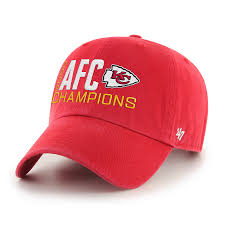 '47 Kansas City Chiefs 2020 AFC Champions Adjustable Hat