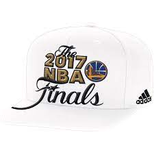 Adidas 2017 NBA Finals Golden State Warriors Adjustable Hat (White)