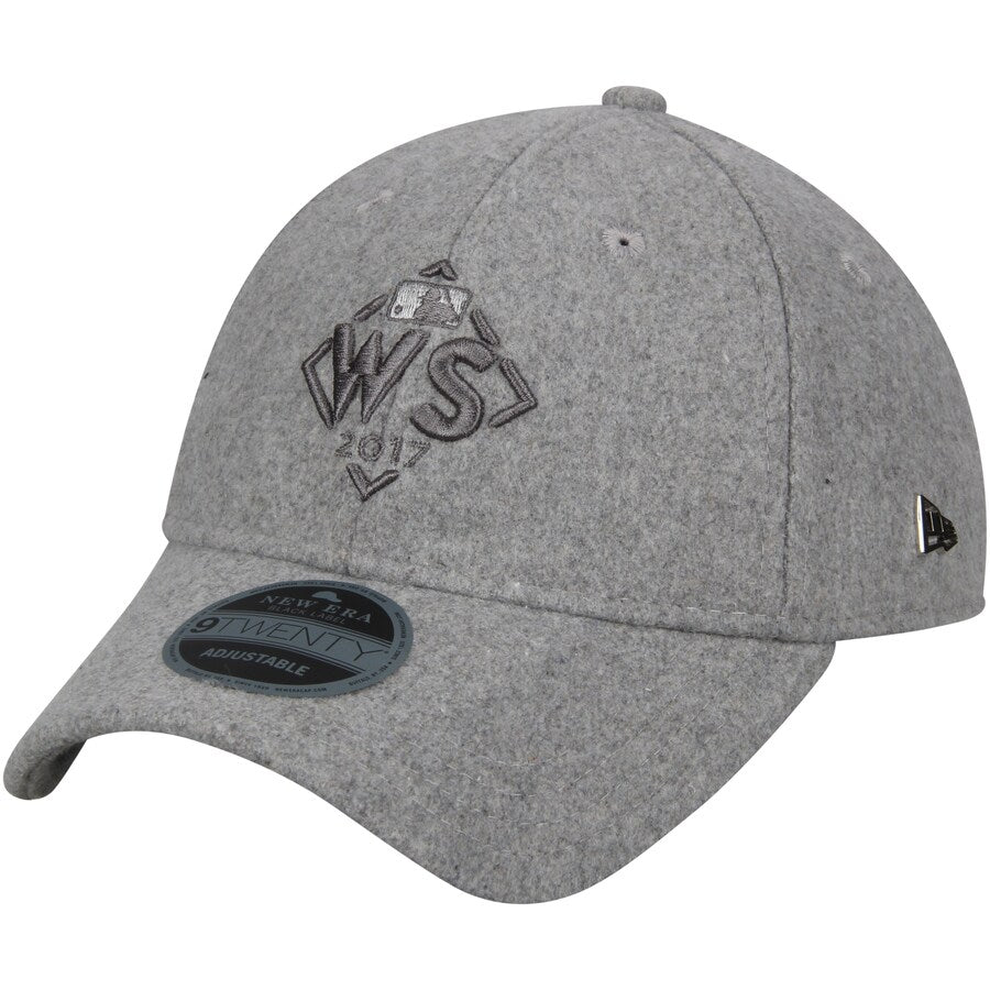 New Era Black Label 2017 World Series Hat Gray