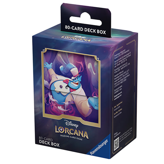 Lorcana Deck Box Ursula's Return. Genie.