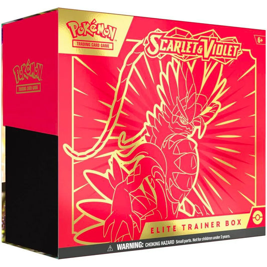 Pokémon TCG: Scarlet & Violet Elite Trainer Box - Red. New.