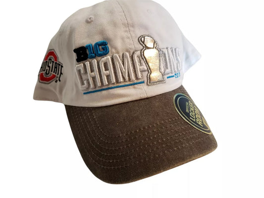 Fanatics 2019 BIG Champions Ohio State Buckeyes Adjustable Hat