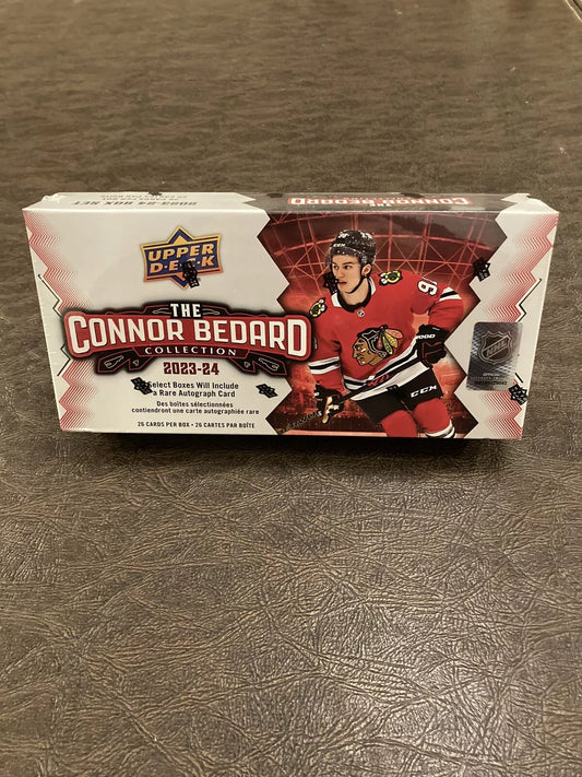 2023-24 Upper Deck Hockey Connor Bedard Collection Box Set Factory Sealed.