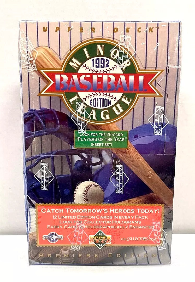 1992 Upper Deck Minor League Baseball Edition. Sealed Pack.