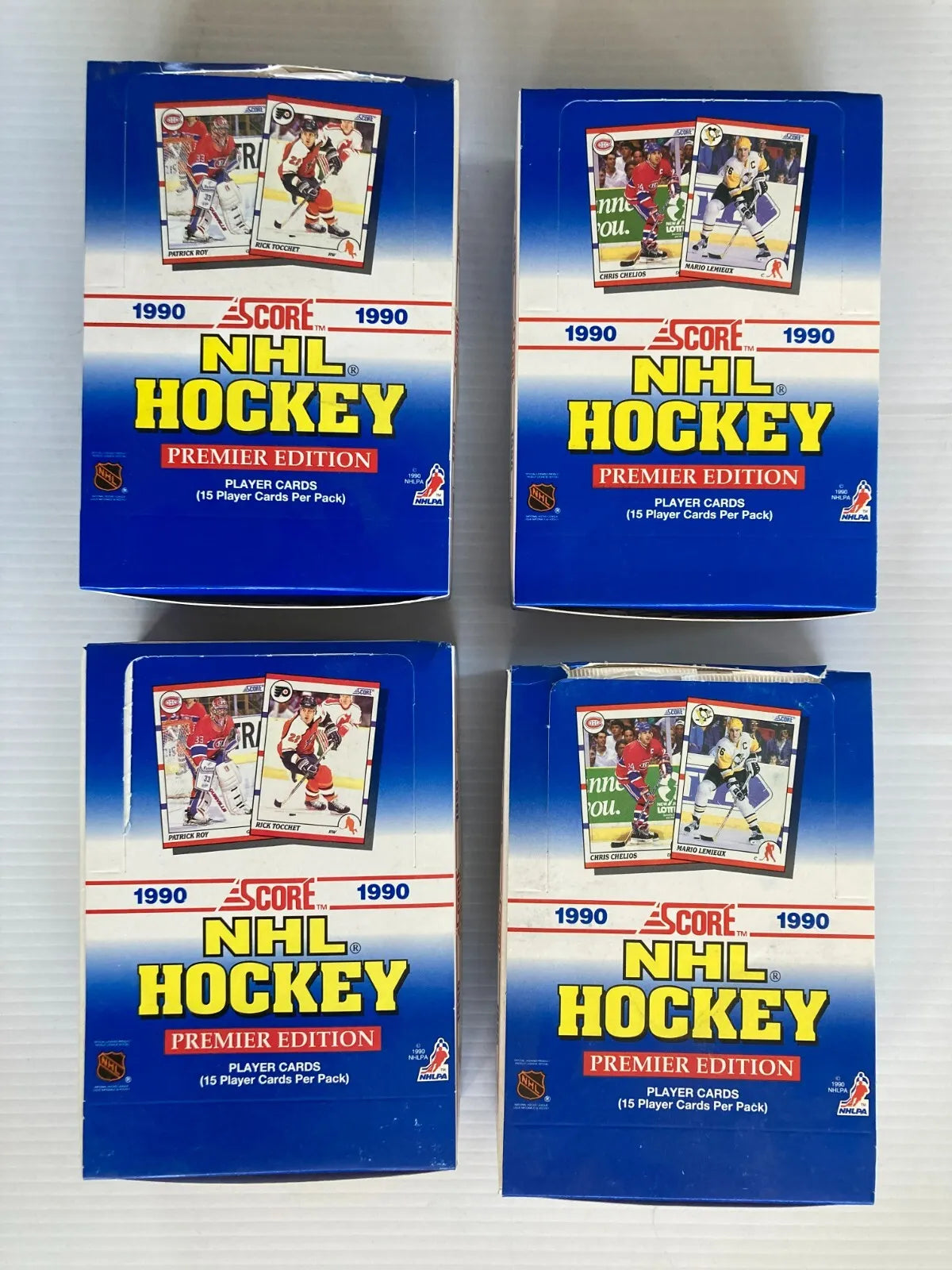 1990 Score NHL Hockey Packs. Premier Edition. New.