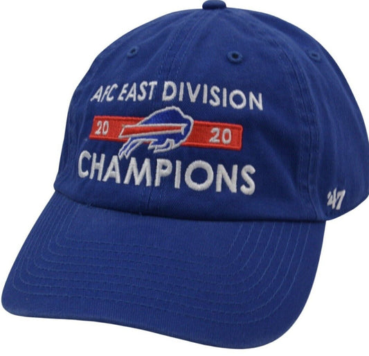 '47 2020 AFC East Division Champions Buffalo Bills Adjustable Hat