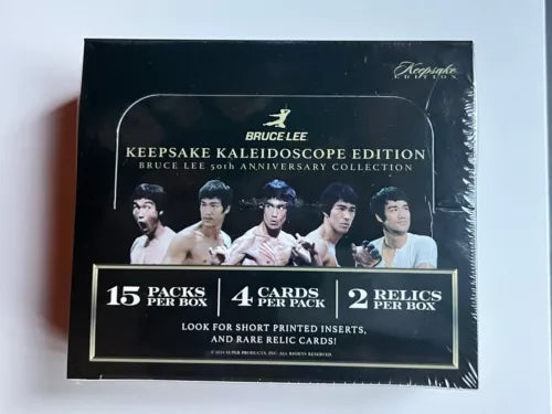 2024 Keepsake Bruce Lee 50th Anniversary Kaleidoscope Edition Sealed Hobby Box.