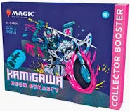 Magic the Gathering Kamigawa Neon Dynasty Collector Booster Omega Pack.