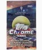 2021 Topps Chrome Tennis Hobby Pack! New.