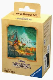 Disney Lorcana Into the Inklands Robin Hood Deck Box. New.