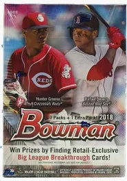 2018 Bowman Baseball 8-Pack Blaster Box! New!