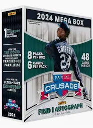 2024 Panini Crusade Mega Box. New. 1 Auto!