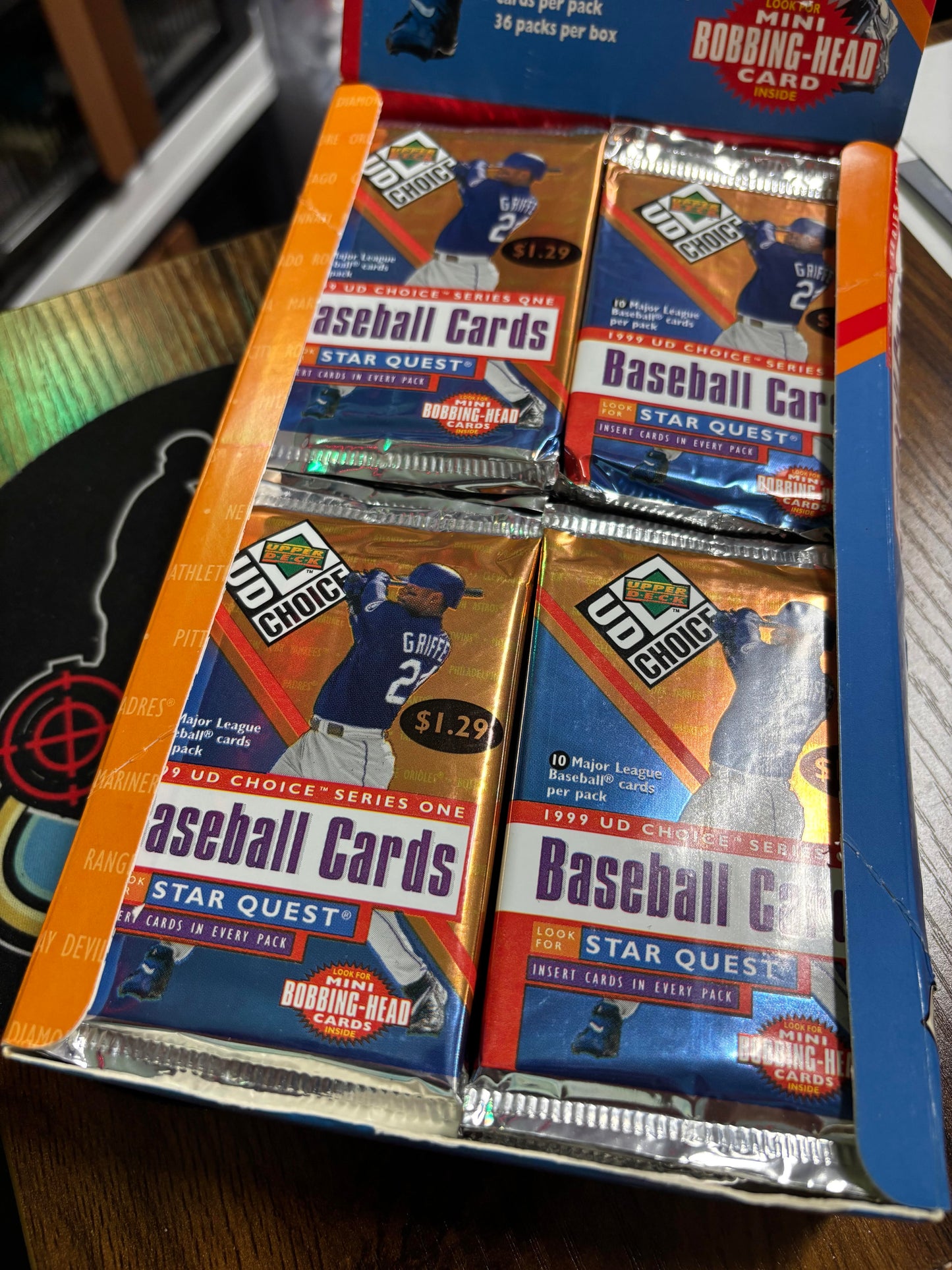 1999 Upper Deck Choice Series One MLB Sealed Pack!