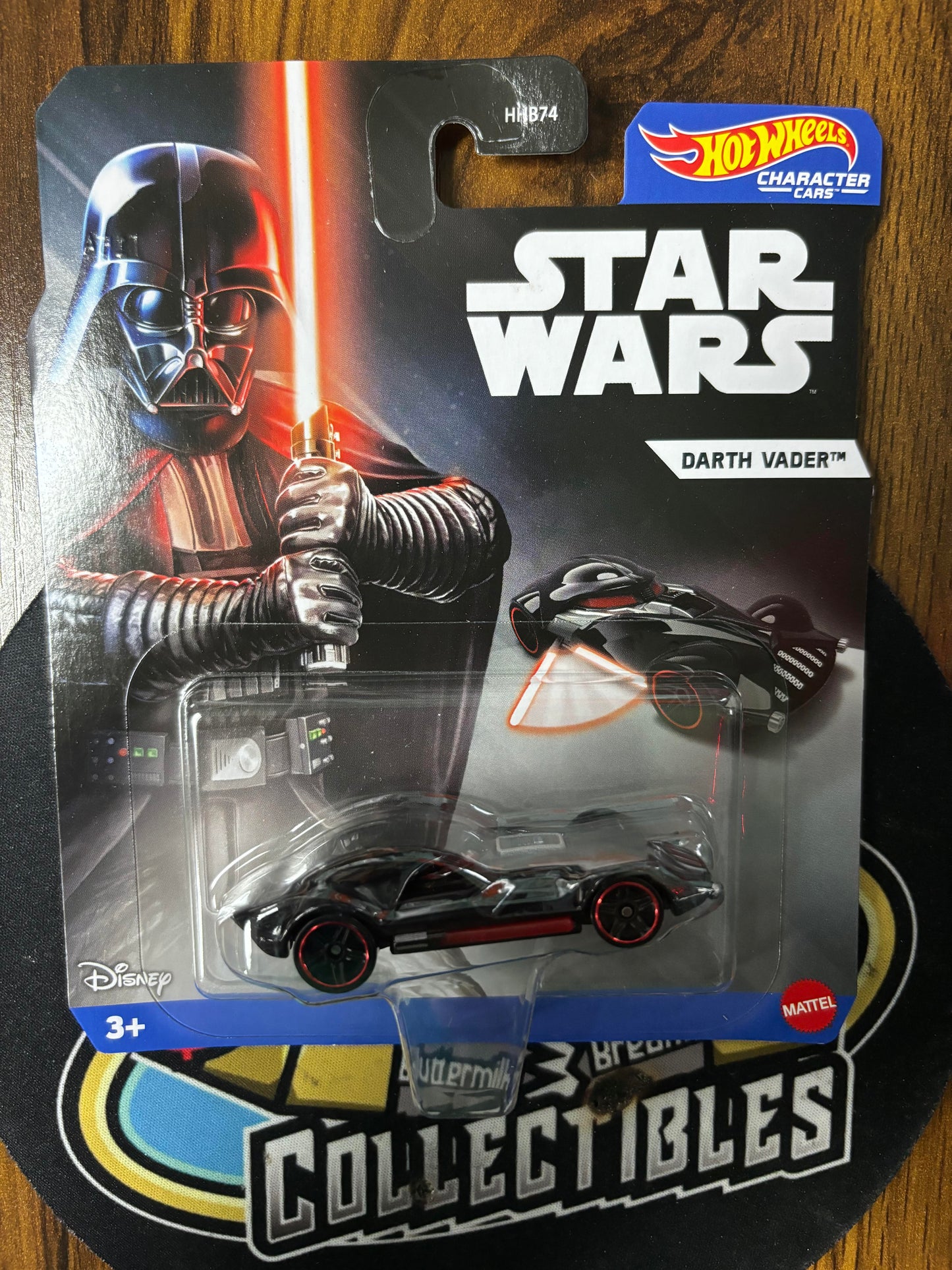 Hot Wheels Charachter Cars Star Wars Darth Vader!