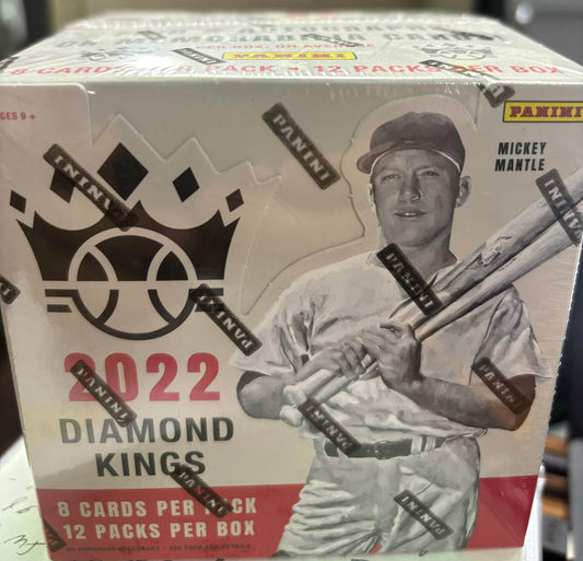 2022 Donruss Diamond Kings Baseball Hobby Box. 2 autos or mem. New.