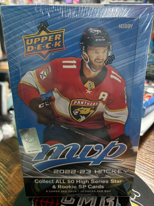 2022/23 Upper Deck MVP Hockey Hobby Box. New.